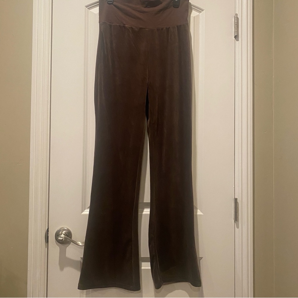 Pants, Foldable Waist Flare Leg